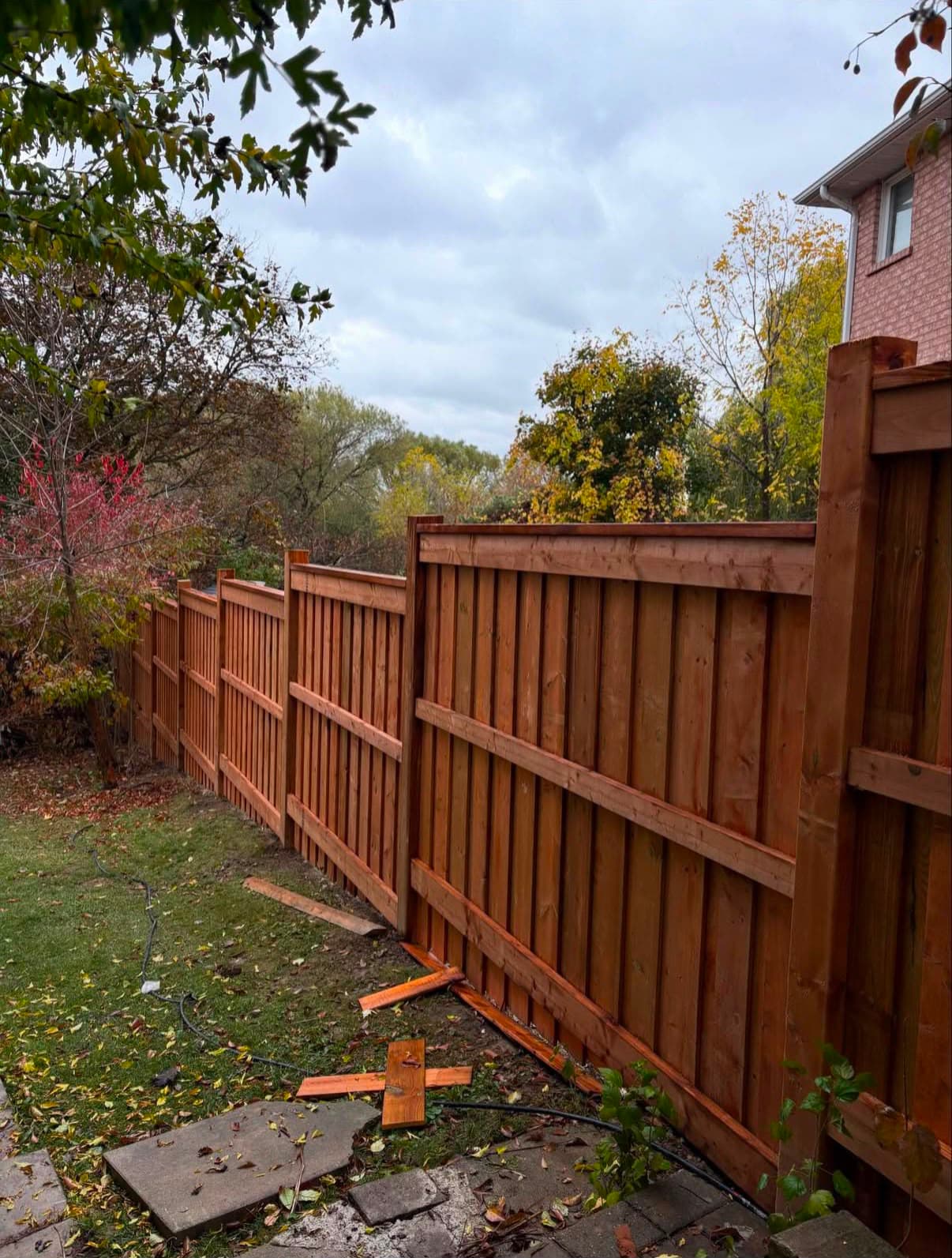 Heritage Construction deck and railing build